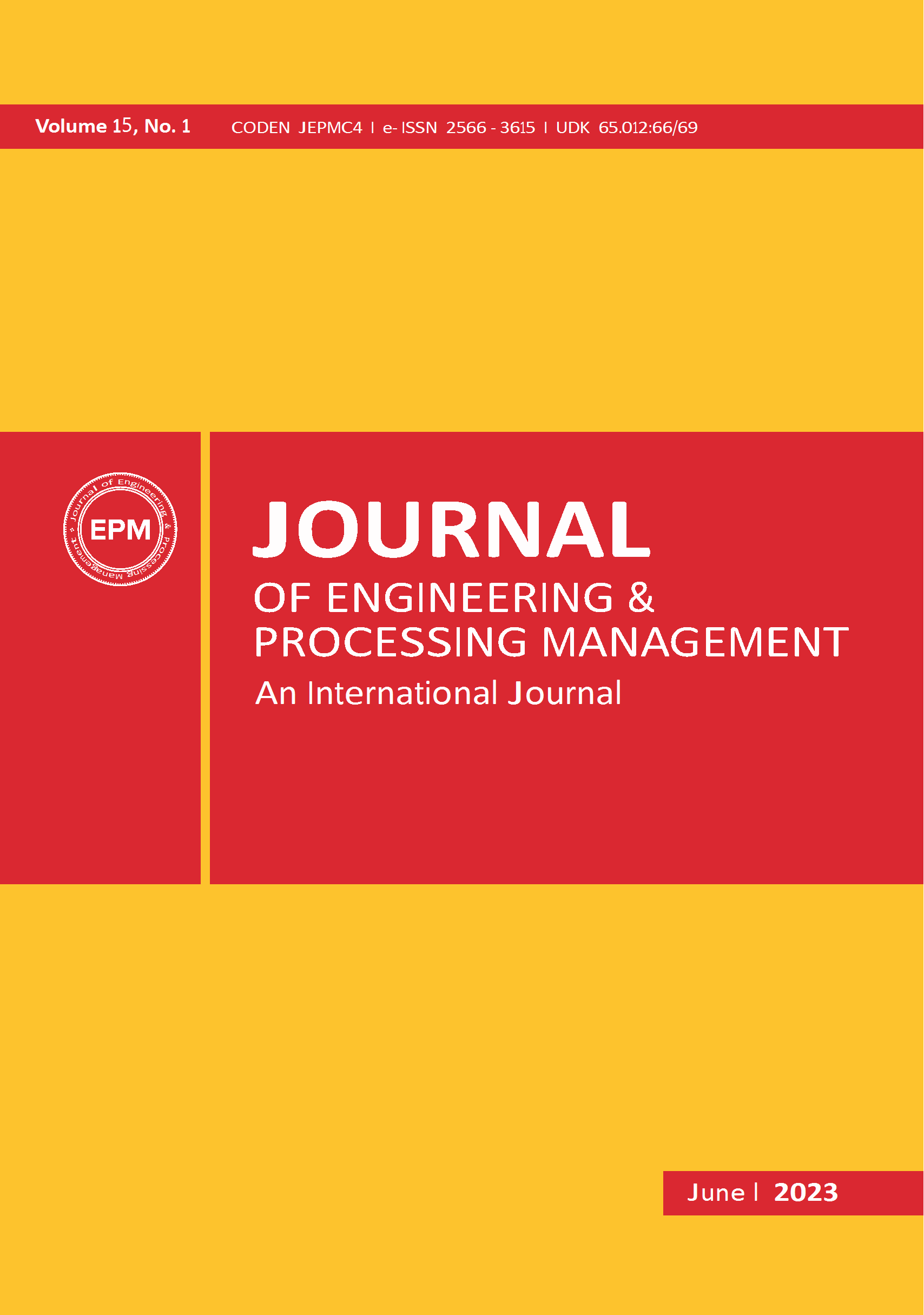 Journal of Engineering & Processing Management